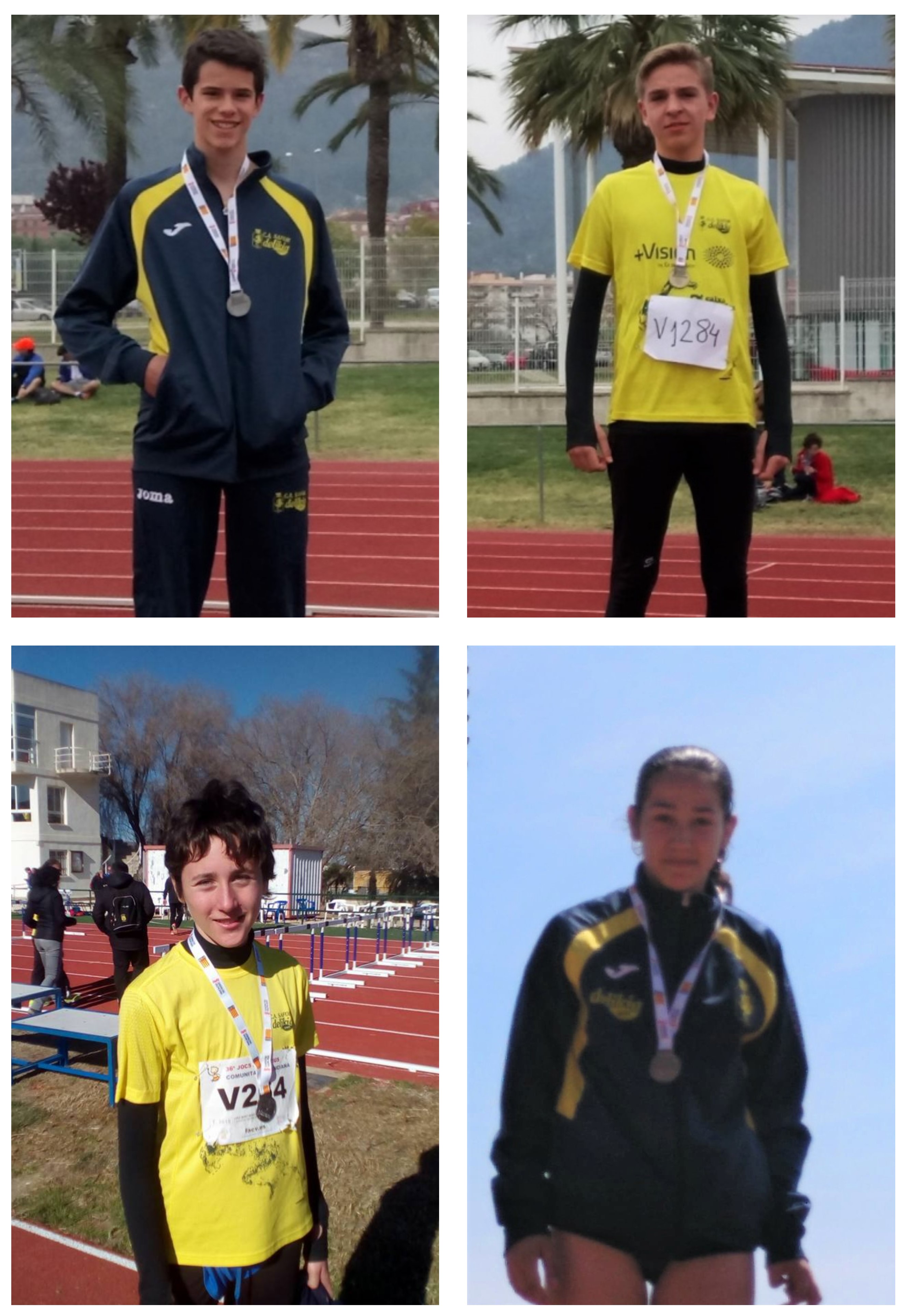 Andreu Almenar, Nico Wroblewski, Jordi Miret i Ángela Casanova. 