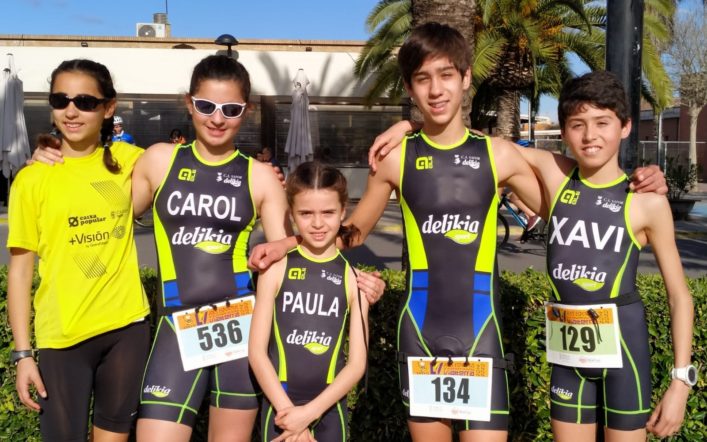 El club va competir en el duatló escolar de Carlet