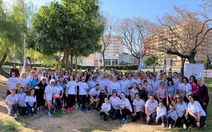 Éxito del primer entrenamiento de la Cursa de la Dona Vicky Foods en Gandia