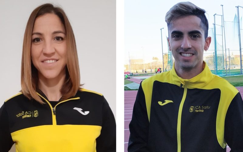 Fran Vilches i Marian Ruiz competeixen este cap de setmana en el Campionat d’Espanya Absolut d’Atletisme