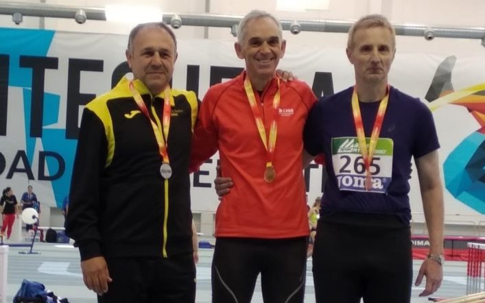 Dues medalles per a Andreu Morant en el Campionat d’Espanya Màster en Pista Coberta