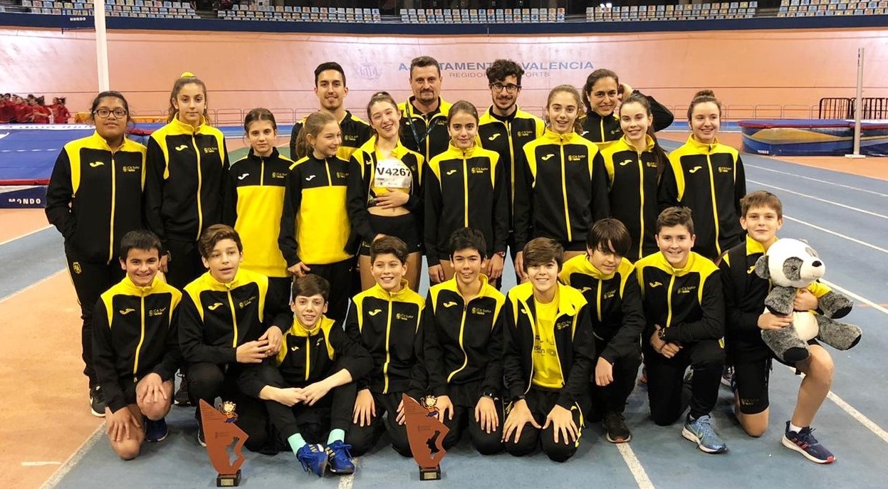 El club va tancar la temporada hivernal amb 41 medalles en campionats autonòmics i d’Espanya