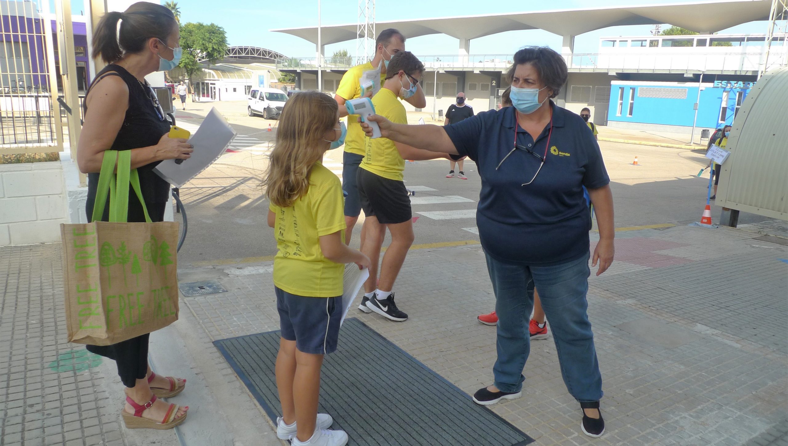 L’escola del club comença amb totes les mesures de seguretat davant del coronavirus