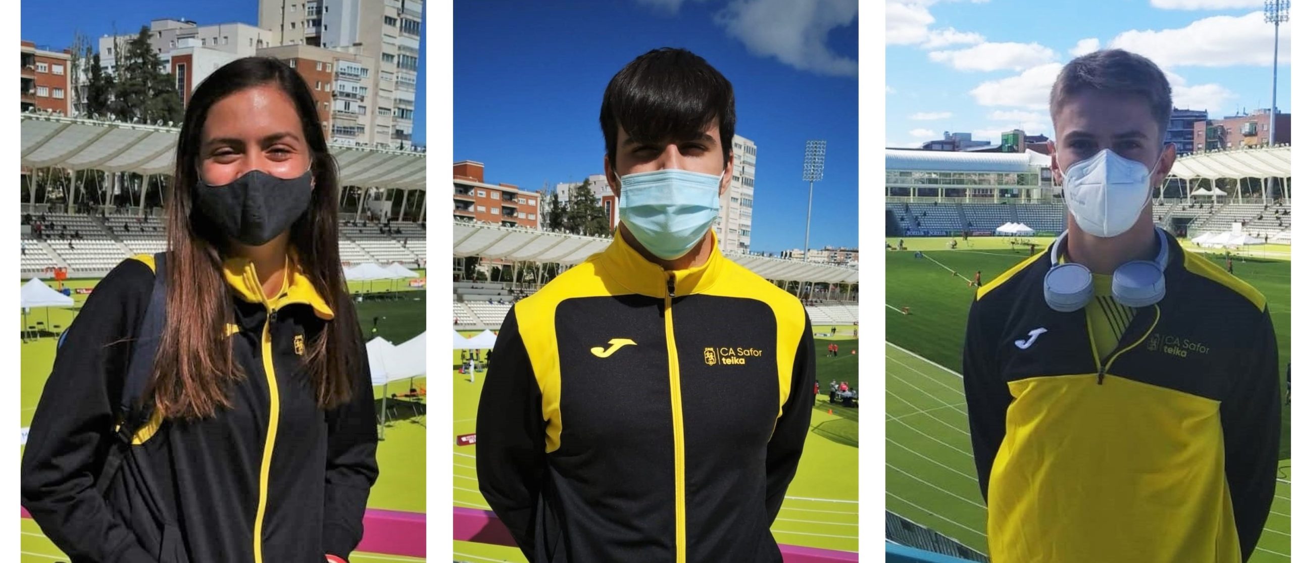 Tres llocs de finalista en el Campionat d’Espanya Júnior a l’Aire Lliure
