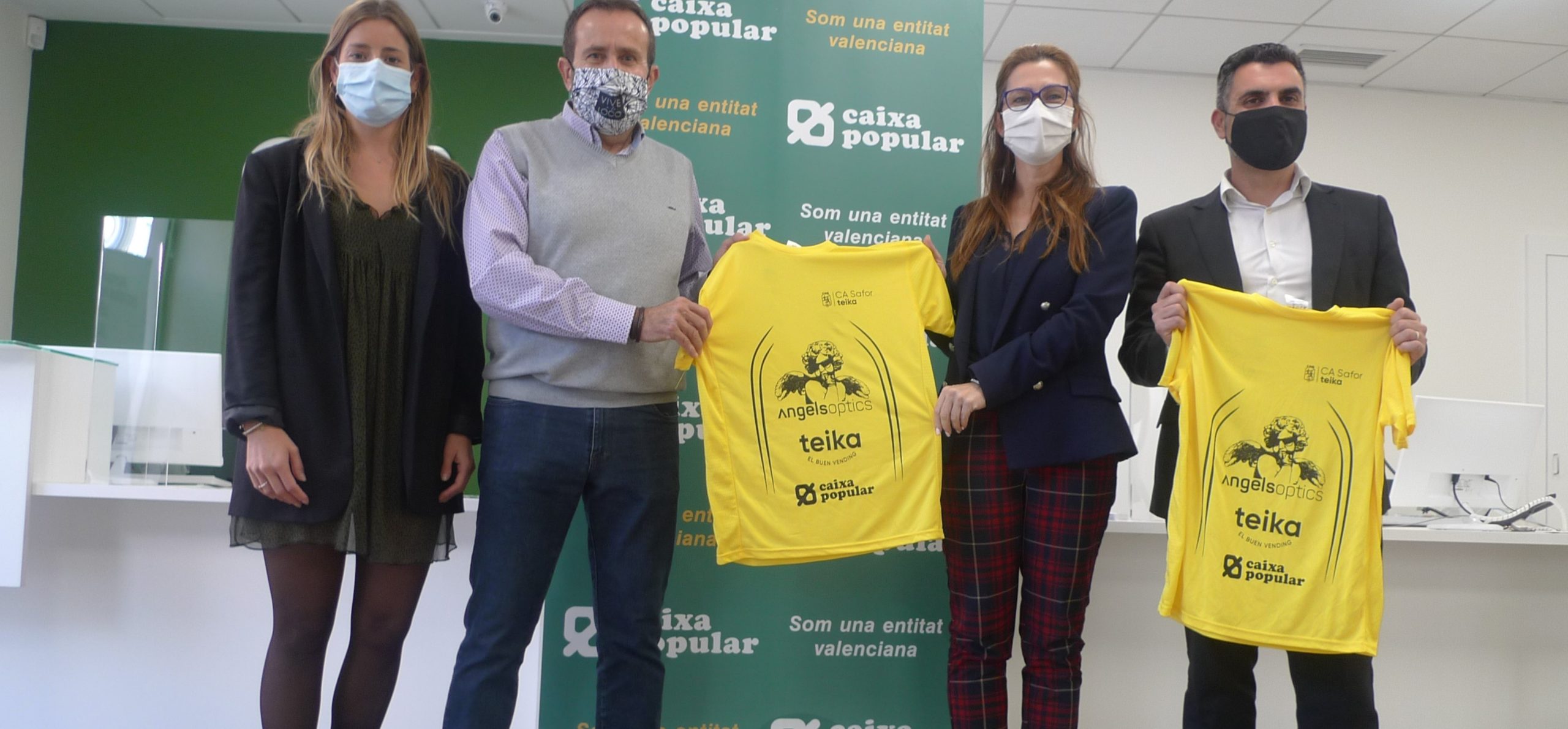 Caixa Popular patrocina per cinquena temporada consecutiva al CA Safor Teika