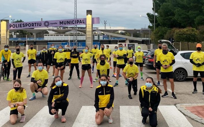 El club va organitzar una eixida de 21K per als corredors populars