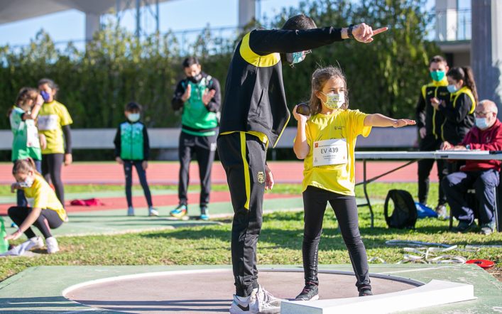 Gandia va obrir la temporada d’atletisme amb un control provincial de marques organitzat pel club