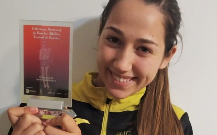 Ángela Casanova queda tercera en categoria Sub18 en els 10 km al Critèrium Nacional de Marxa en Ruta