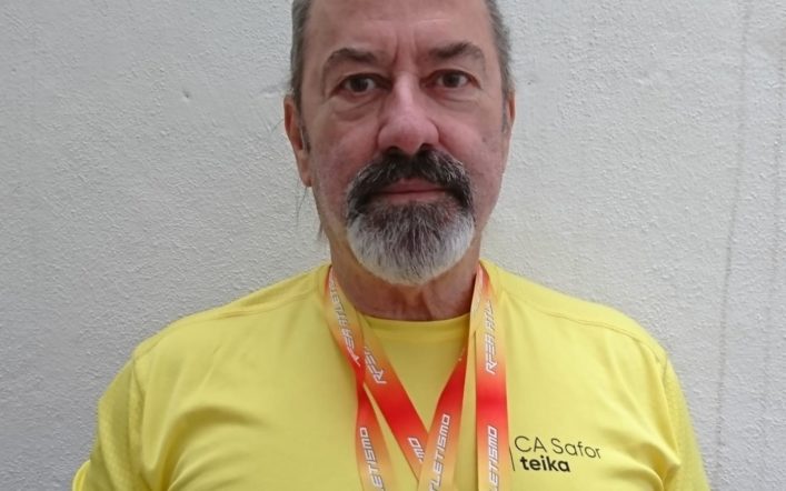 Dos ors per a Genaro Rey en martell en el Campionat d’Espanya Màster de Llançaments Llargs d’Hivern