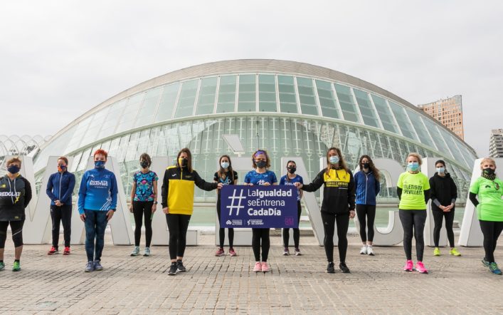 Gisela Lucas participa en l’acte +En Meta de Teika i Marató València