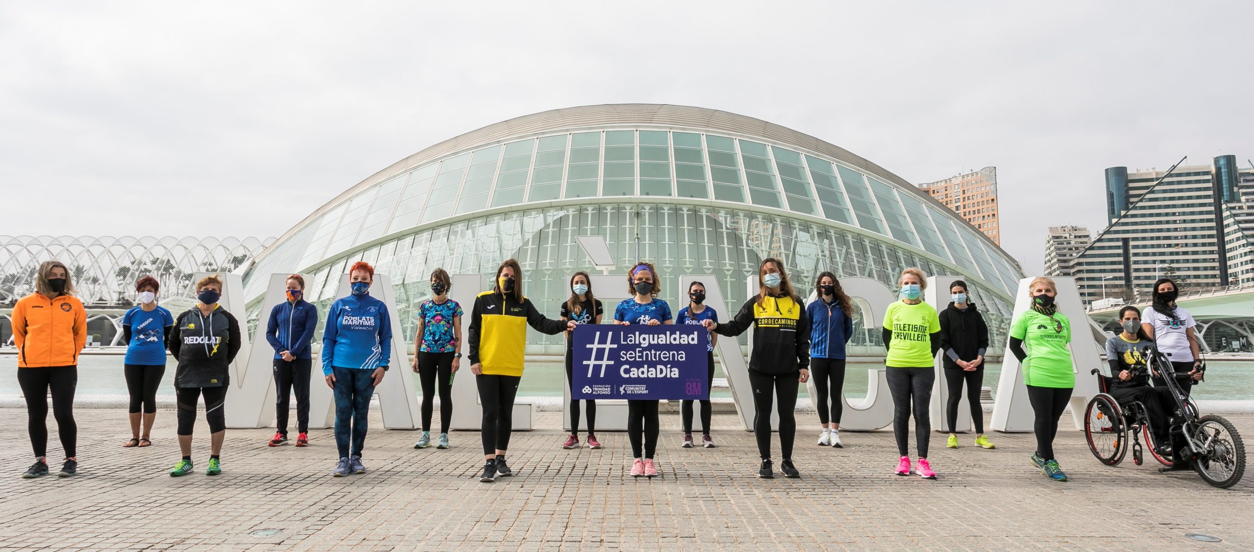 Gisela Lucas participa en l’acte +En Meta de Teika i Marató València