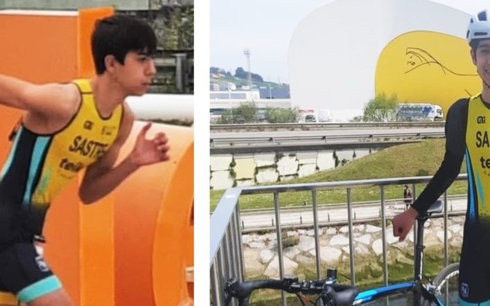 Joan Sastre va competir en el Campionat d’Espanya de Duatló
