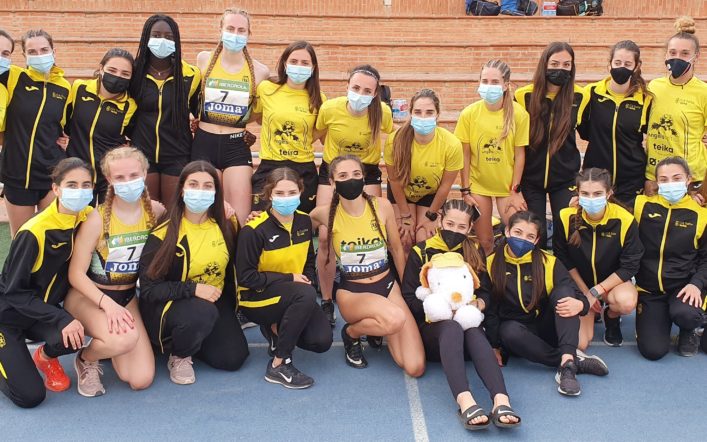 Setena plaça per a l’equip femení júnior en el Campionat d’Espanya de Clubs