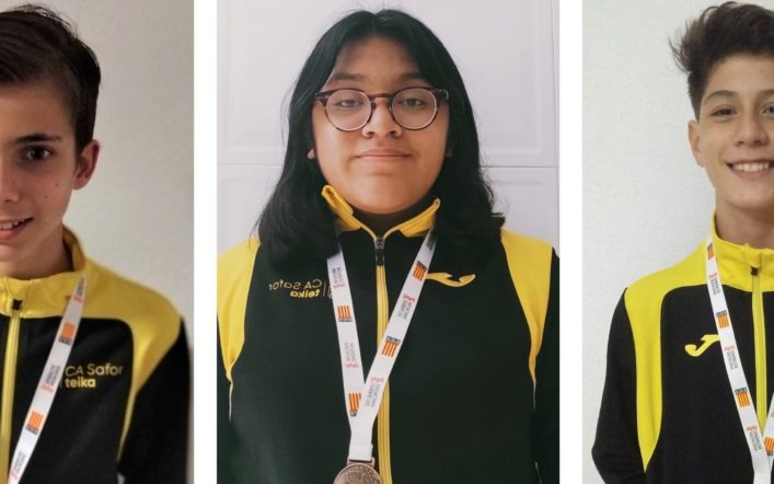 Sis medalles en el Campionat Provincial Infantil