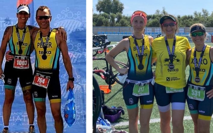 Diversos triatletes competiren en les proves de Vinaròs i Castelló