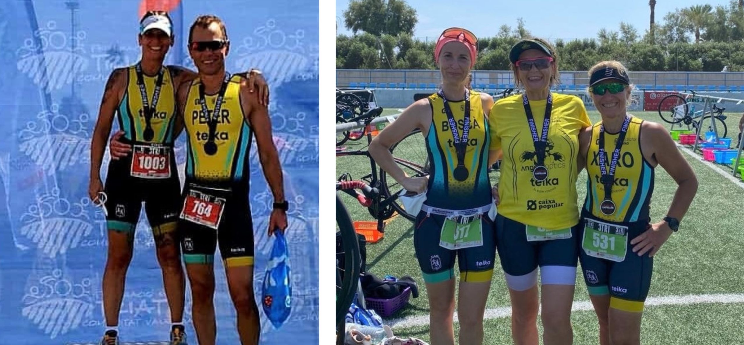 Diversos triatletes competiren en les proves de Vinaròs i Castelló