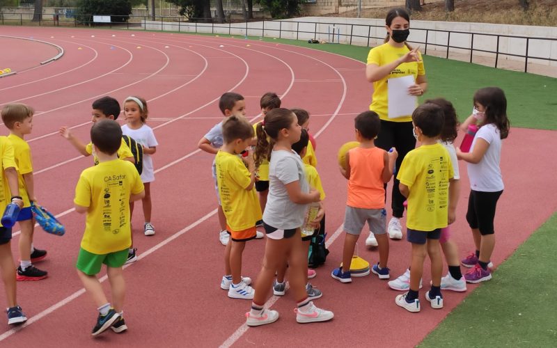 Comença l’escola d’atletisme i triatló del club