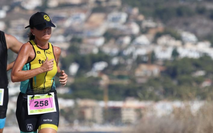 Suni Perales puja al podi en el Triatló de Xàbia en distància olímpica