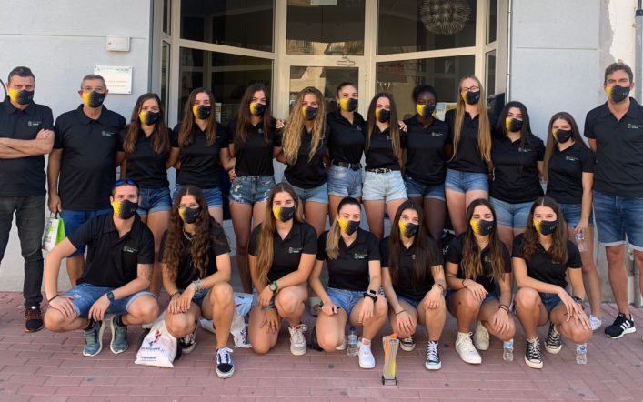 Recepció en l’Ajuntament de Gandia a l’equip femení del CA Safor Teika pel seu ascens en la lliga de clubs