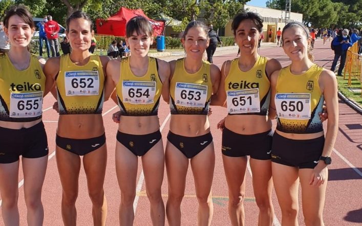 Tercera plaça per a l’equip femení en el Campionat Autonòmic de Cross per Clubs