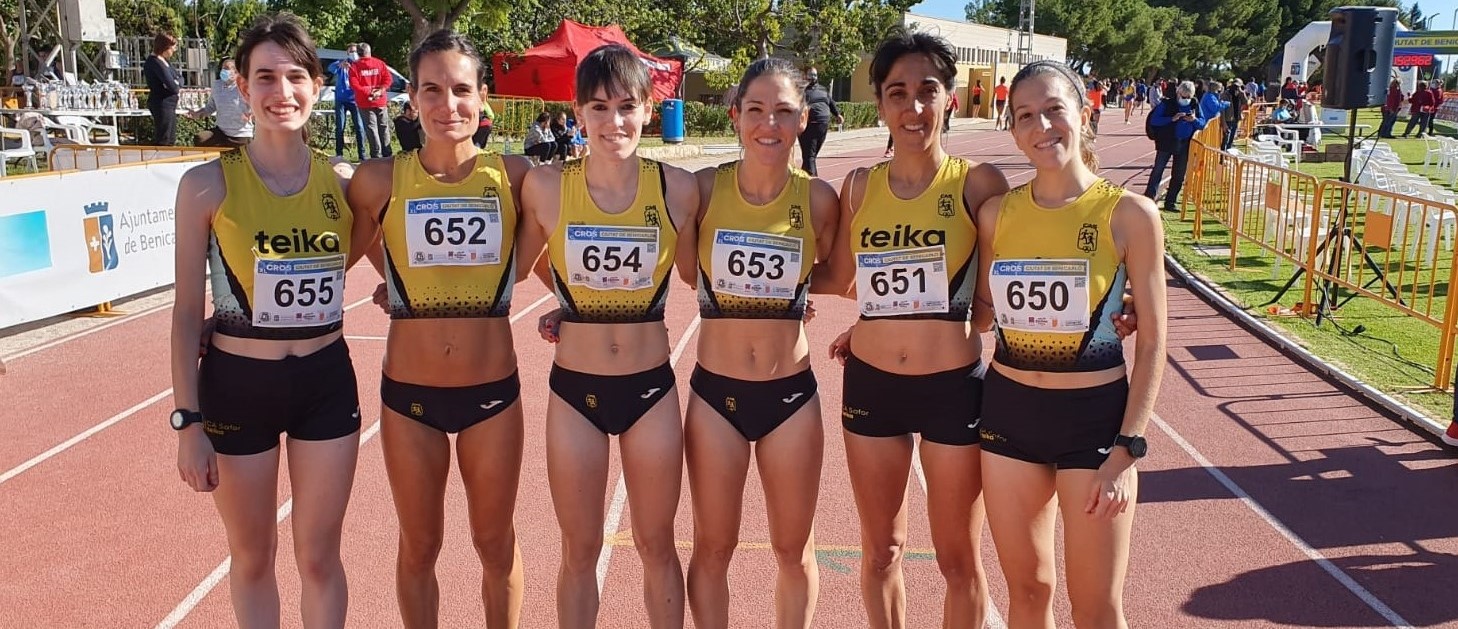 Tercera plaça per a l’equip femení en el Campionat Autonòmic de Cross per Clubs