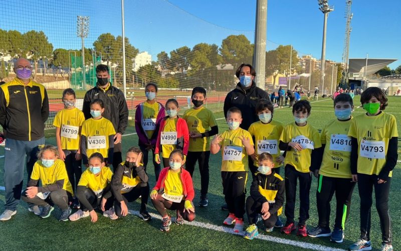 El club va organitzar un campionat provincial aleví de proves combinades