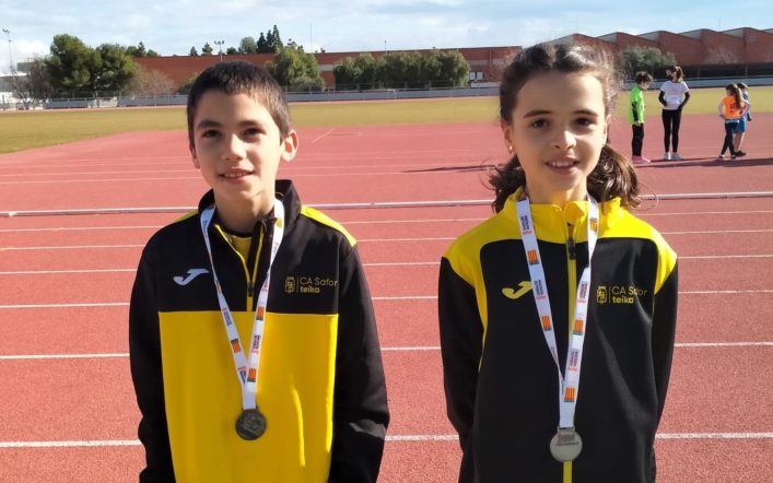 Dues medalles en el Campionat Provincial Individual Aleví