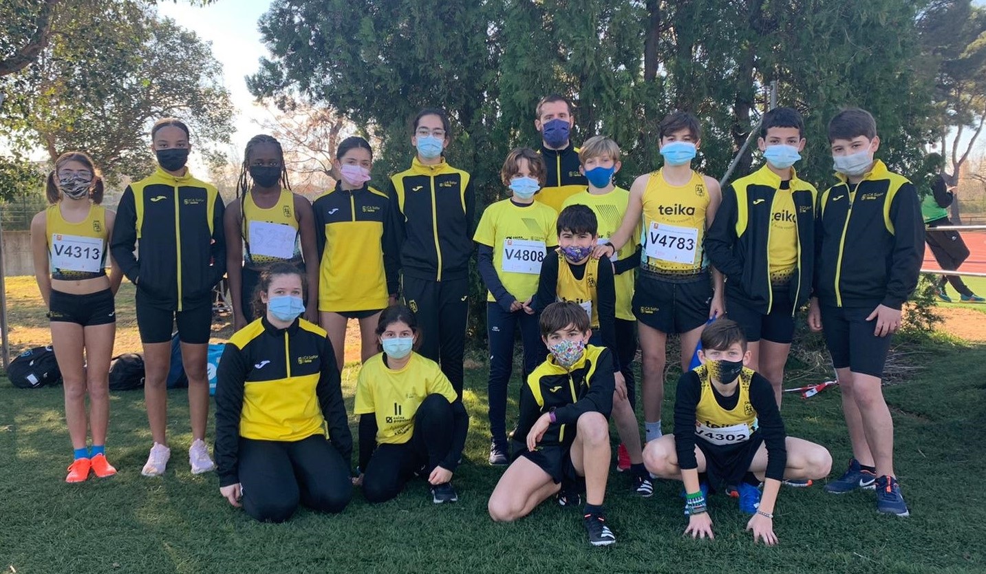 Quarta plaça per als xics i cinquena per a les xiques en el Campionat Provincial Infantil per Equips