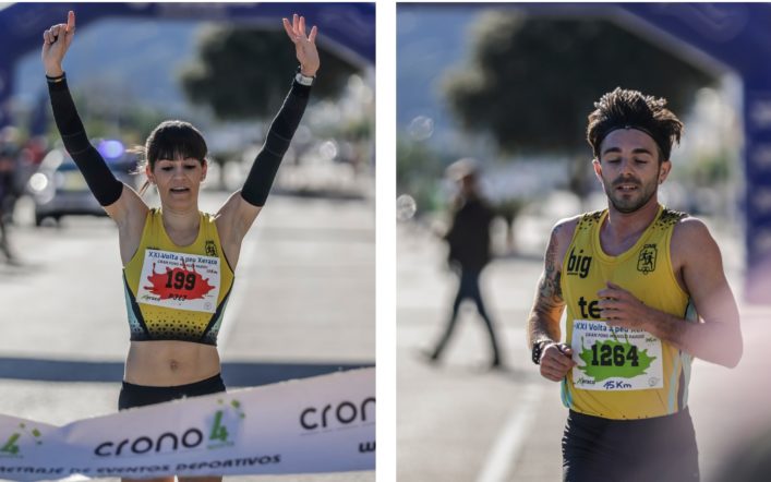 Pilar Vázquez guanya la 15K i Davinia Albinyana s’imposa en la 7K en Xeraco