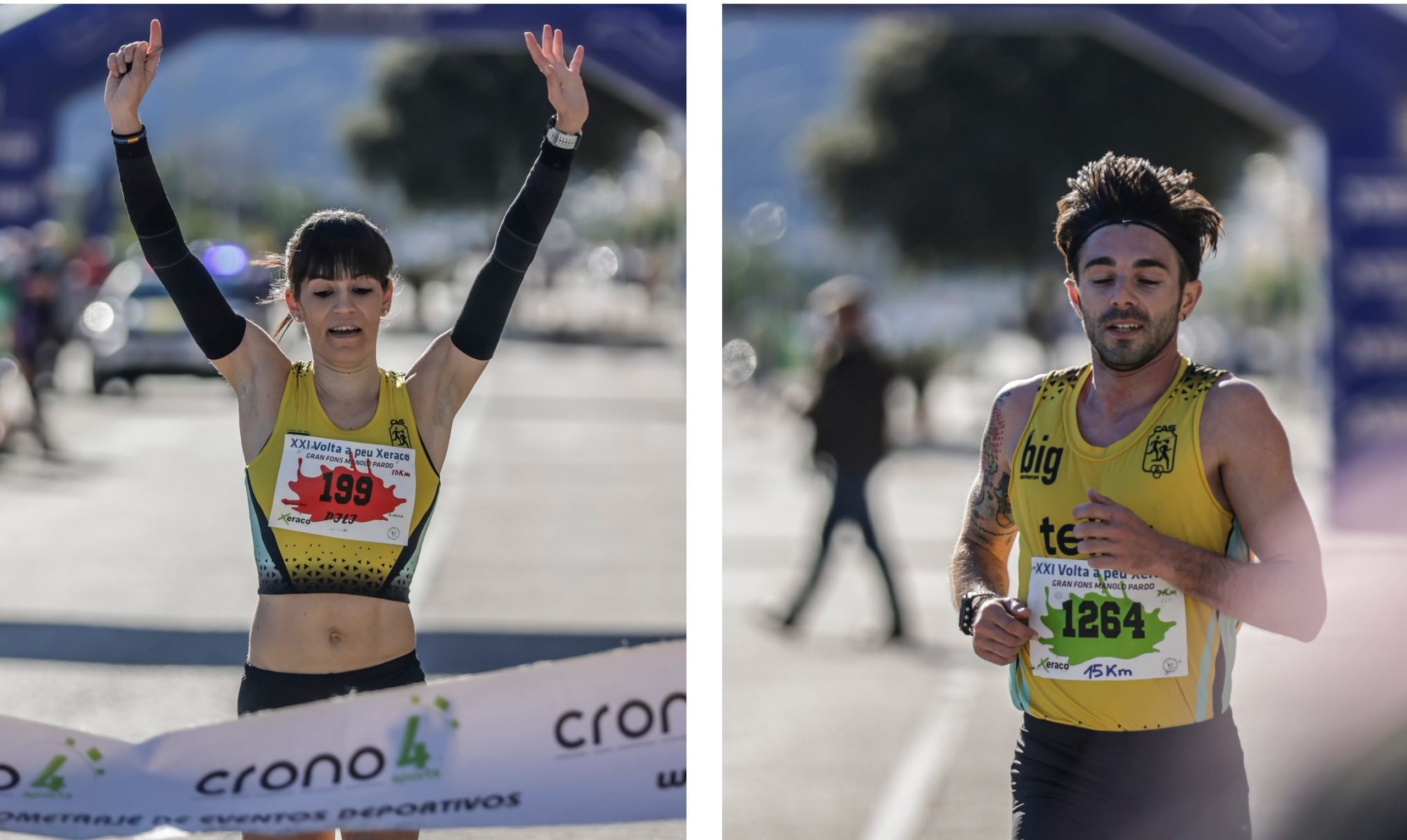Pilar Vázquez guanya la 15K i Davinia Albinyana s’imposa en la 7K en Xeraco