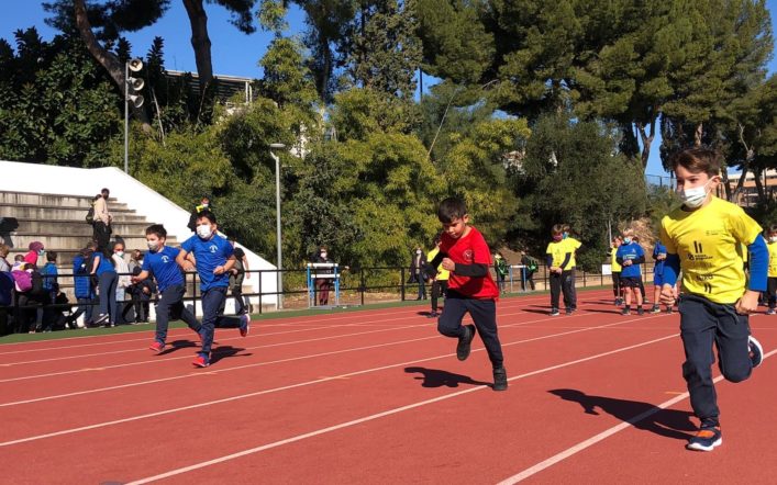 El club va organitzar a Gandia una jornada d’atletisme dins dels Jocs Esportius Municipals