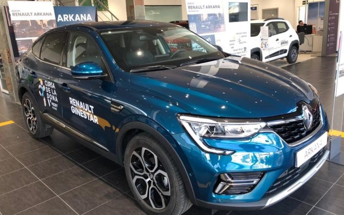Renault Arkana es el coche oficial  de la Cursa de la Dona Vicky Foods