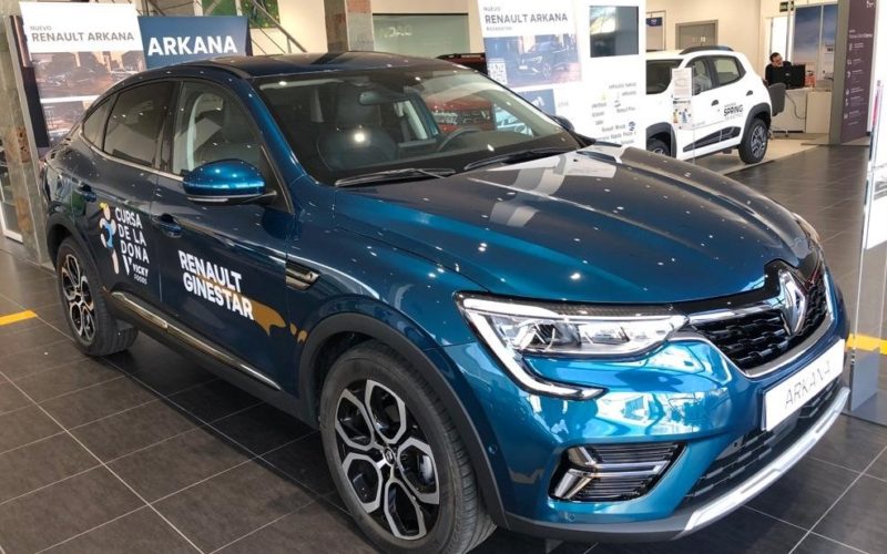Renault Arkana es el coche oficial de la Cursa de la Dona Vicky Foods