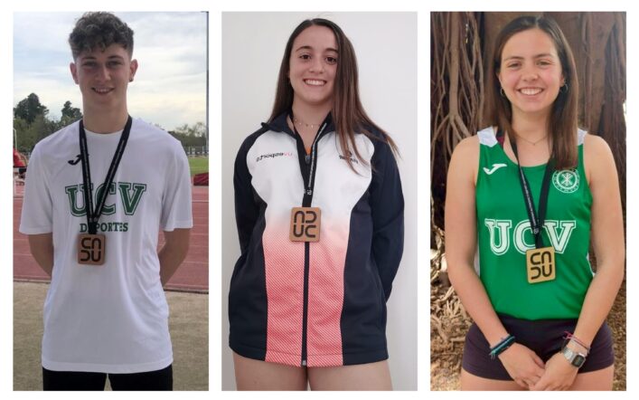 Cinc medalles d’atletes ‘groguets’ en el Campionat Autonòmic d’Esport Universitari
