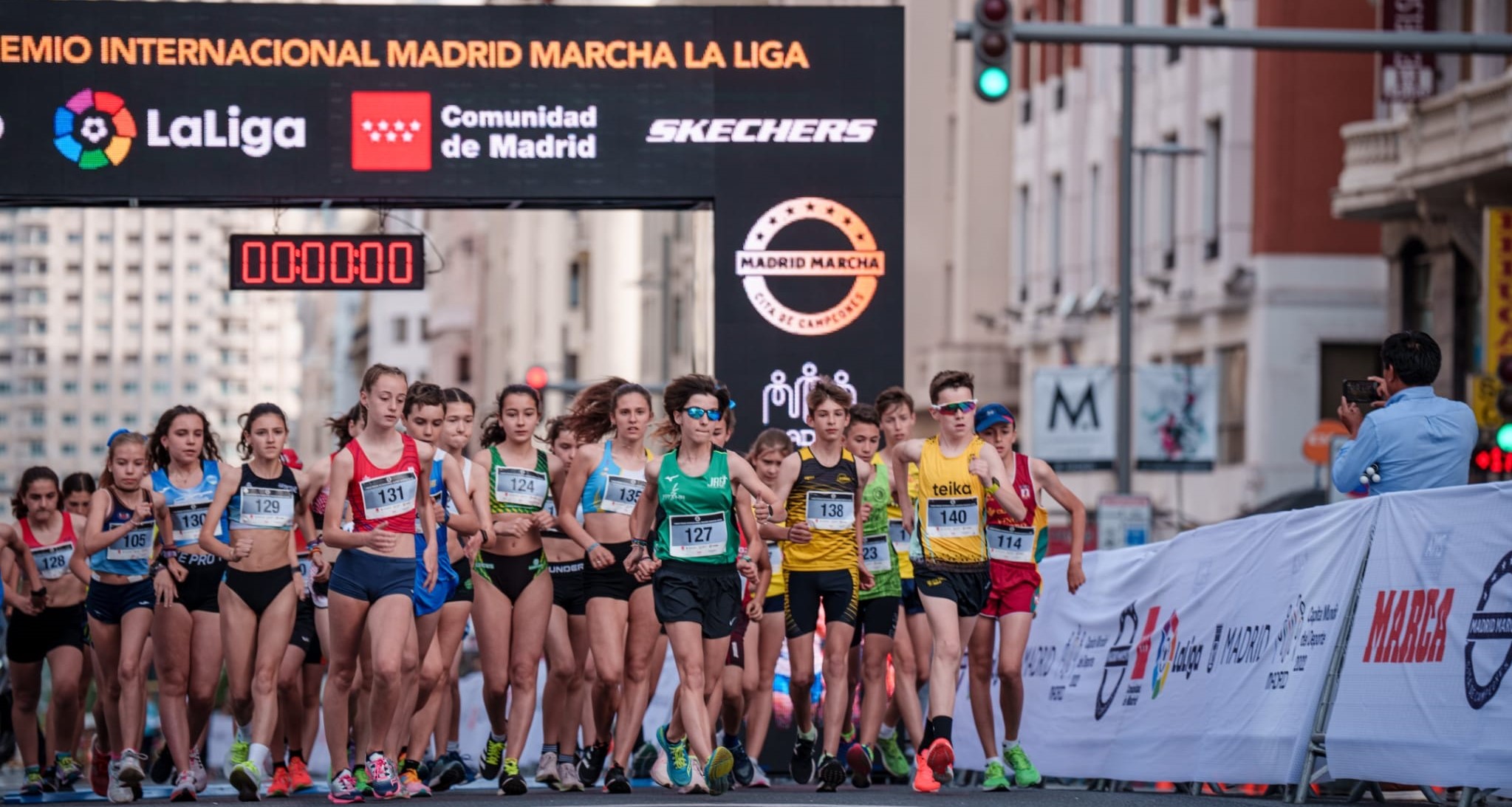 José Marín va ser el segon cadet en el Gran Premio Internacional Madrid Marcha LaLiga