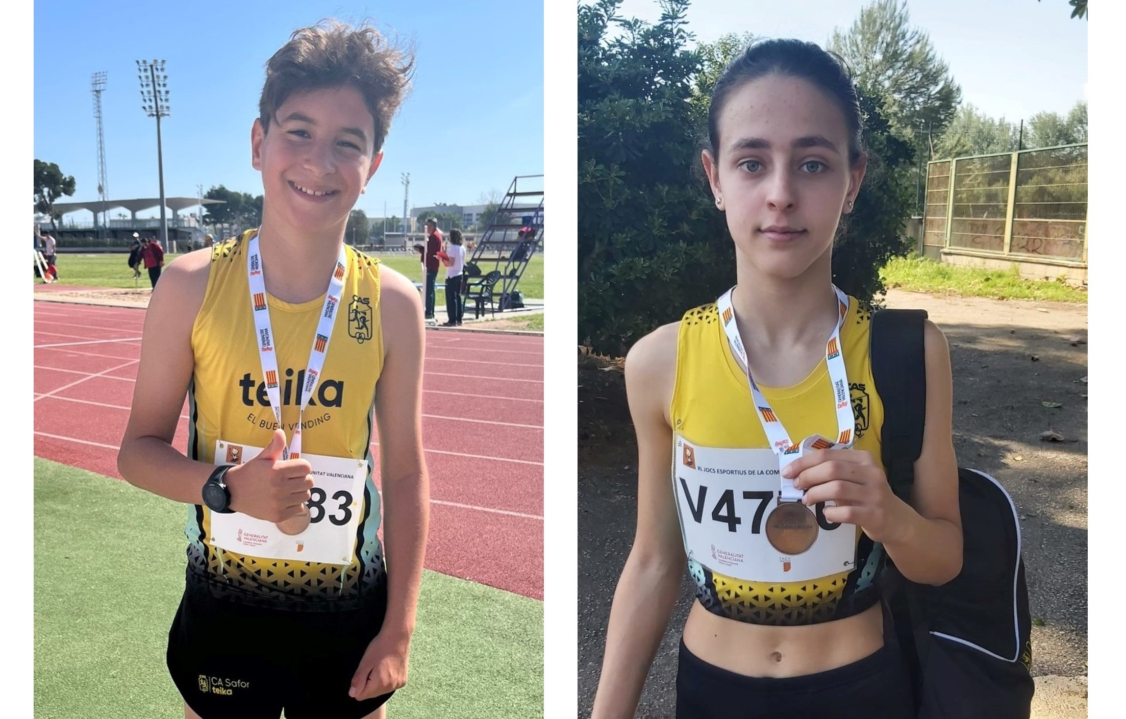 Huit medalles en el Campionat Provincial Infantil a l’Aire Lliure