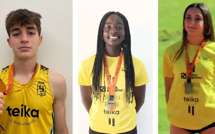 Tres medalles en el Campionat Autonòmic Juvenil
