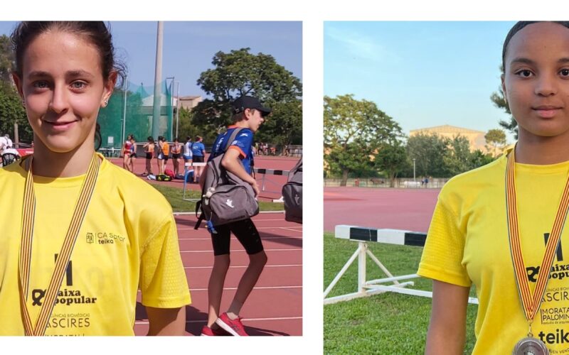 Cinc medalles en l’autonòmic infantil individual de Gandia