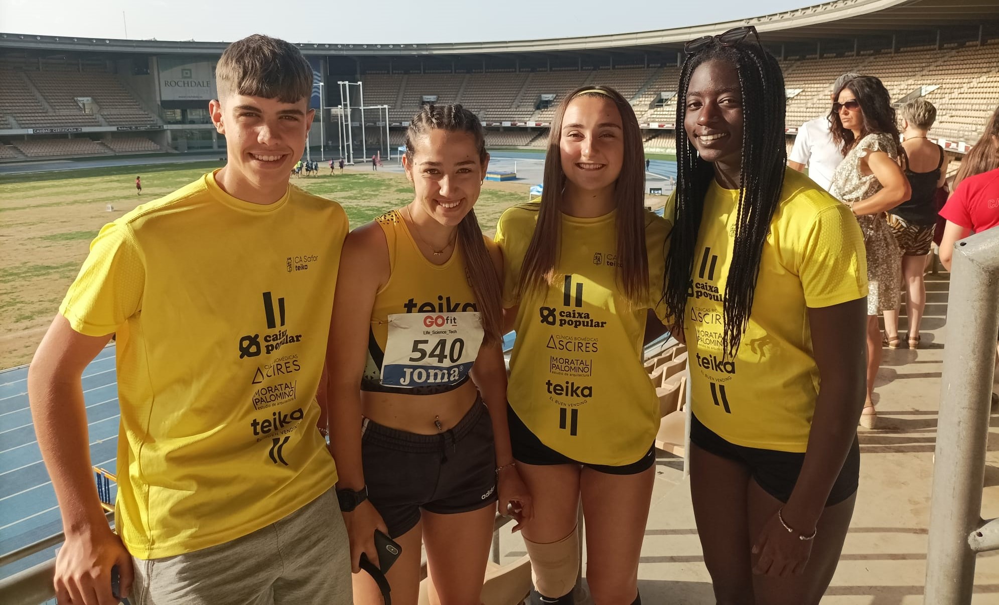 Bona actuació dels juvenils en el Campionat d’Espanya Individual