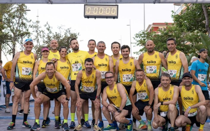 El CA Safor Teika va ser el club més nombrós en el 10K Nocturn