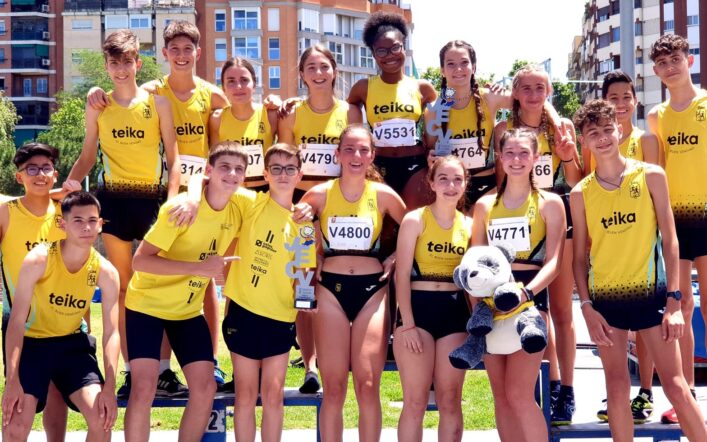 Segona plaça per als xics i quarta per a les xiques en el Campionat Provincial Cadet