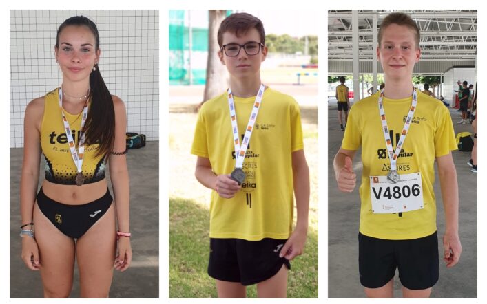 Set medalles en el provincial cadet a l’aire lliure