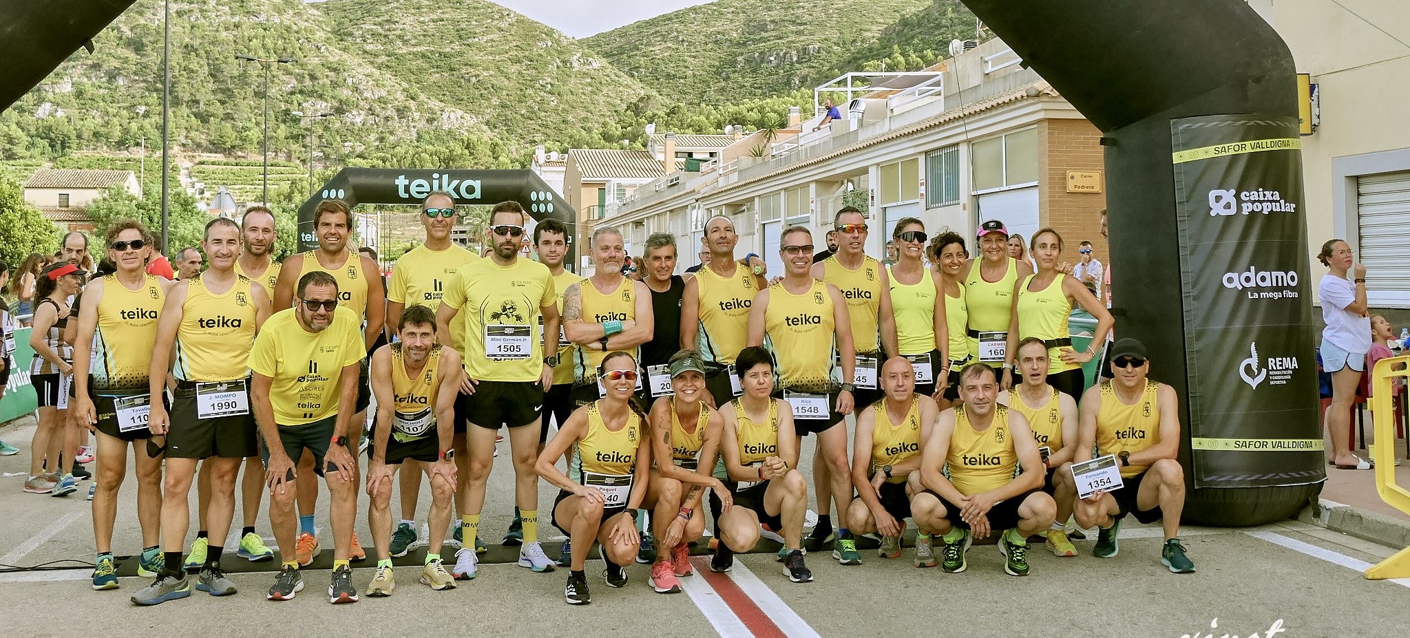 Nodrida representació del club en la primera cursa del circuit comarcal