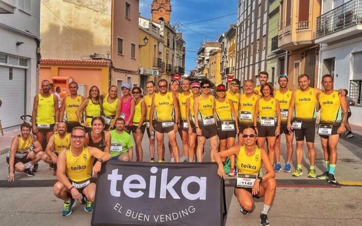 El club va estar en la Volta a Peu a l’Alqueria de la Comtessa