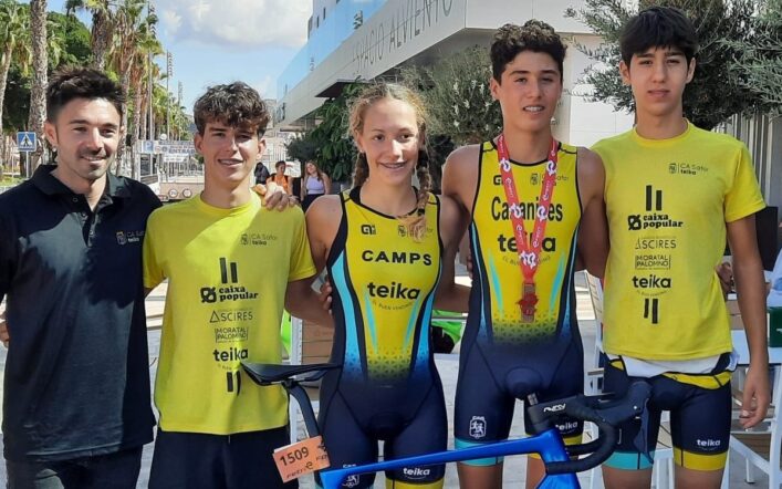 El club va estar en l’Aquatló de Gandia, en el Campionat d’Espanya de Triatló Sprint i en la Mitja Marató del Kaki