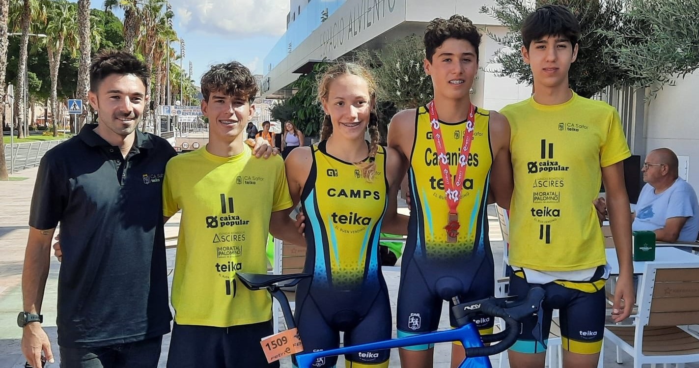 El club va estar en l’Aquatló de Gandia, en el Campionat d’Espanya de Triatló Sprint i en la Mitja Marató del Kaki