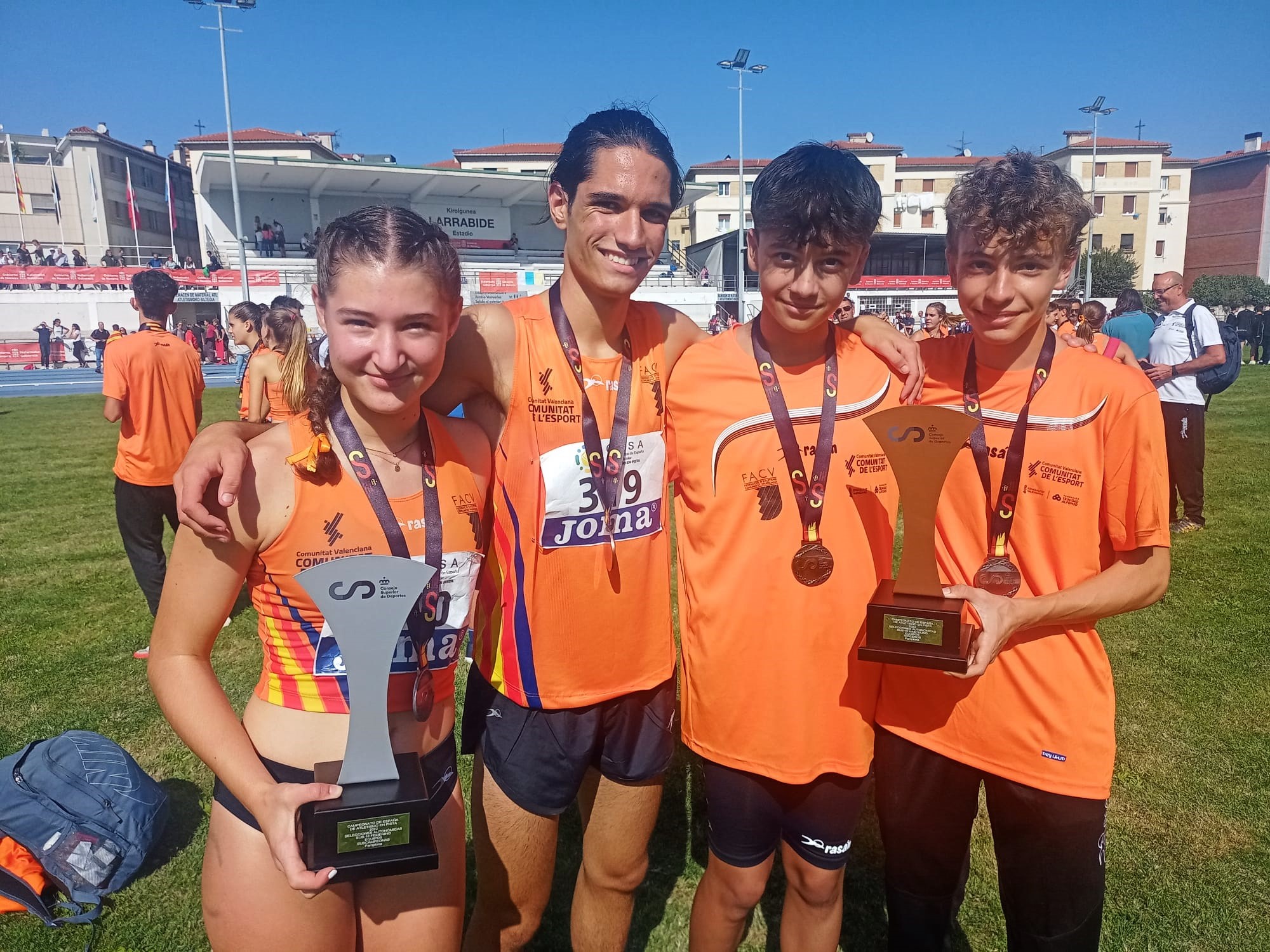 El club puja al podi amb la selecció valenciana en el Campionat d’Espanya Cadet per Autonomies
