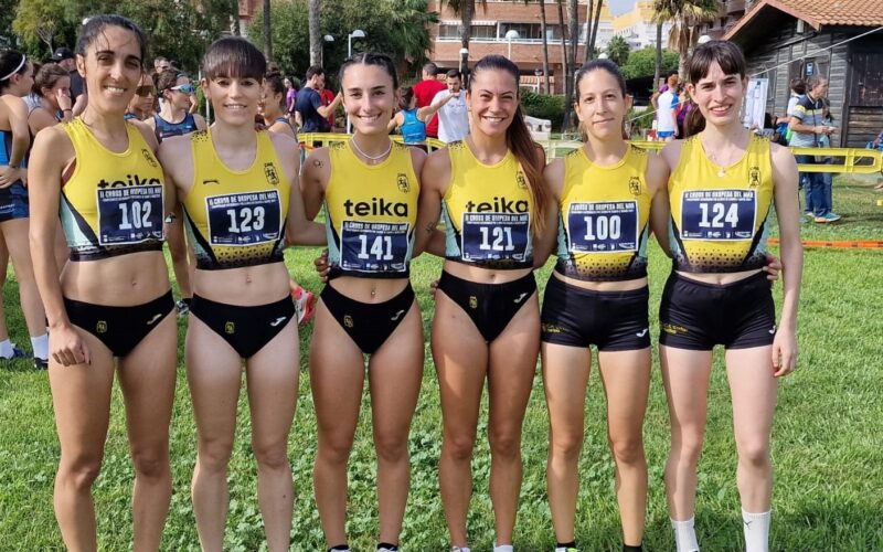 Tercera plaça per a l’equip femení absolut en el Cross d’Orpesa