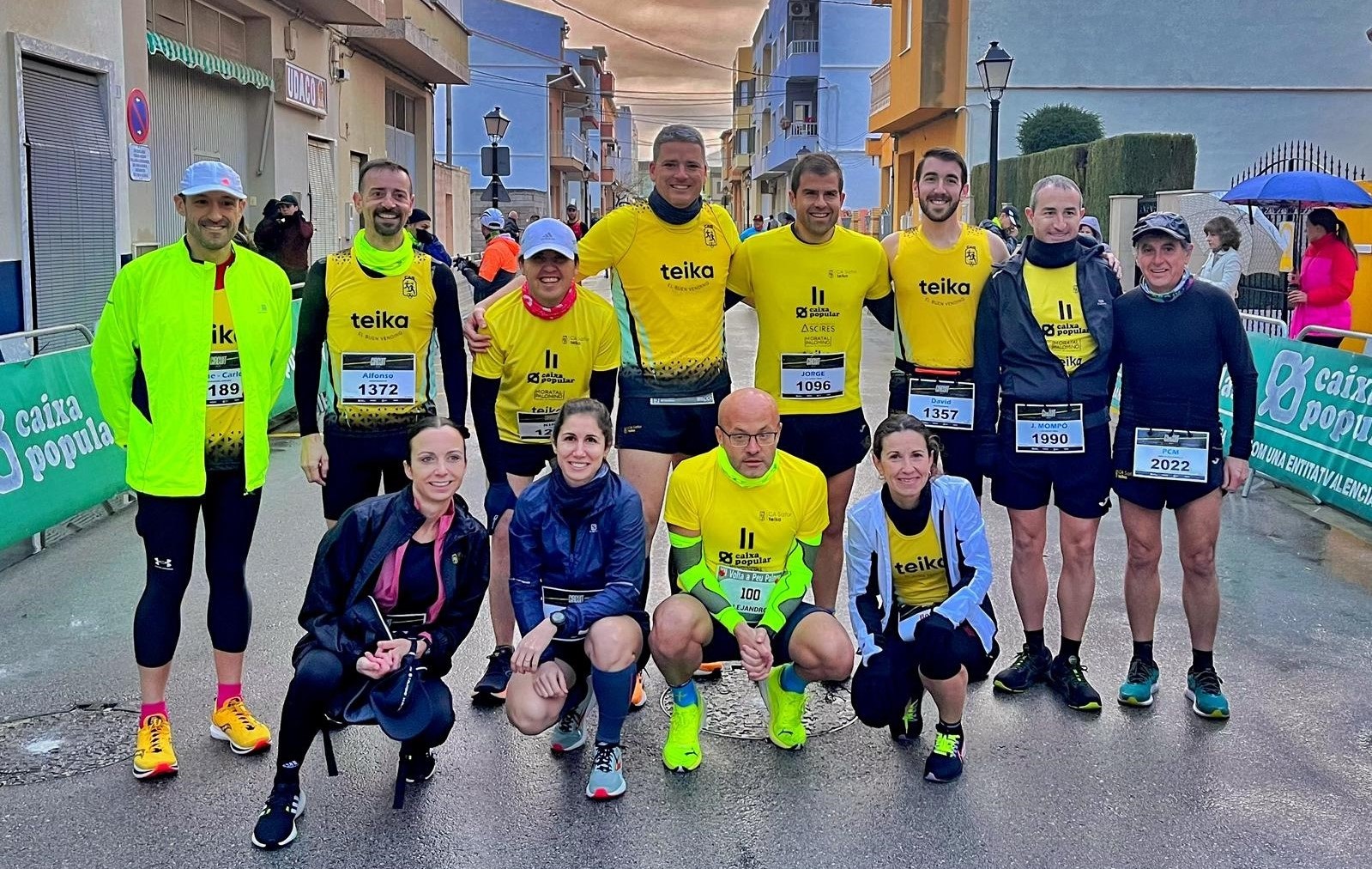 El club va estar en la Volta a Peu a Palmera i en la Mitja Marató d’Alzira
