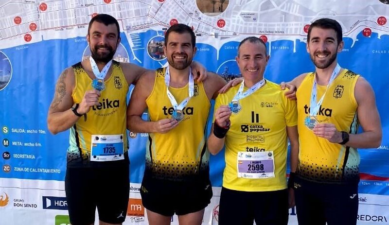 El club va estar en la Mitja Marató de Santa Pola, Trail de Barxeta i Volta a Peu a Rafelcofer